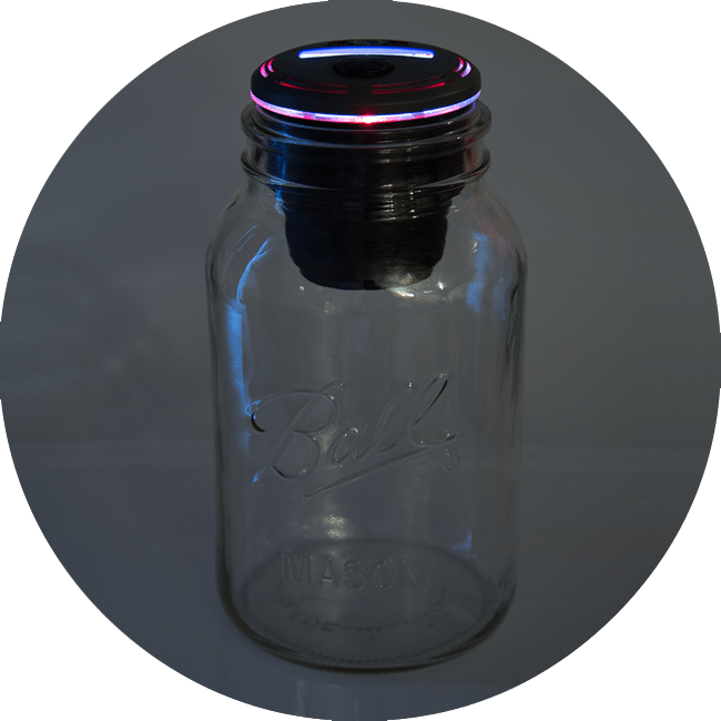 Mason Jar Curing - Jar (650x650), Png Download