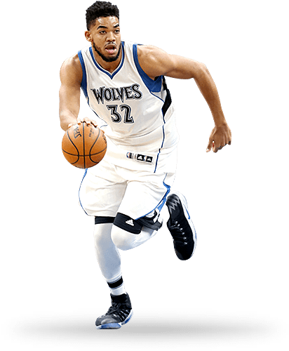 Karl Anthony Towns Png - Minnesota Timberwolves (440x700), Png Download