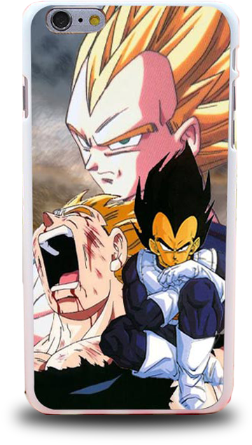 Dragonball Z Vegeta Super Saiyan Phone Case - Dbz Iphone 6 Case (636x772), Png Download