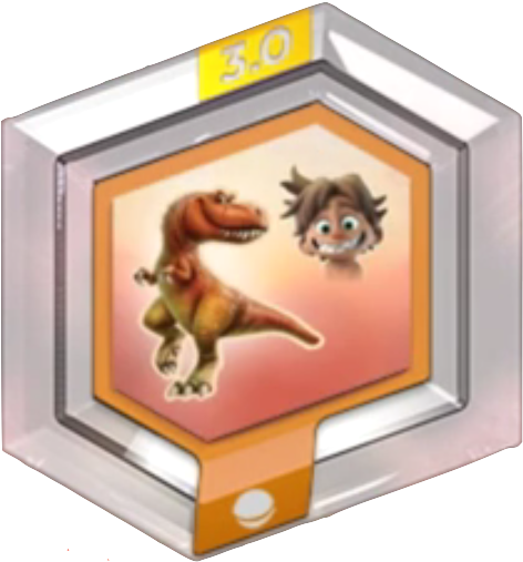 The Good Dinosaur Power Disc Pack Will Include Four - Disney Infinity 3 Figure Spot (501x522), Png Download