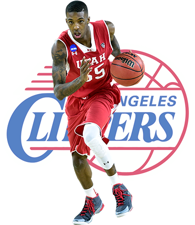 Delon Wright, Sg Utah Ht - Los Angeles Clippers Logo 2018 (449x449), Png Download