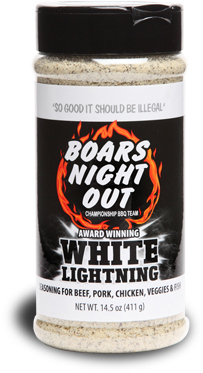 White Lightning - Boar's Night Out White Lightning Bbq Rub (475x475), Png Download