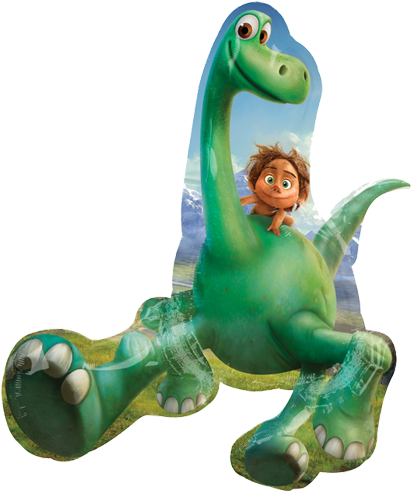 30" The Good Dinosaur Supershape - 30" Jumbo Good Dinosaur Shaped Foil Balloon - Mylar (500x500), Png Download