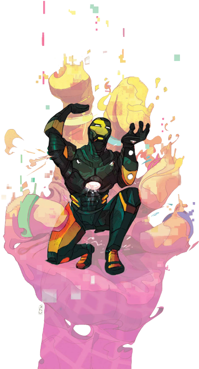 4 Years Ago - Lamina Framed Poster: Iron Man #27 Cover Featuring (494x750), Png Download