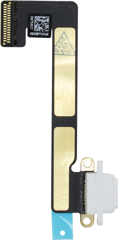 Ipad Mini 2 And Mini 3 White Lightning Connector - Ricambio Connettore Carica Flex Cable Porta Charging (1200x1200), Png Download