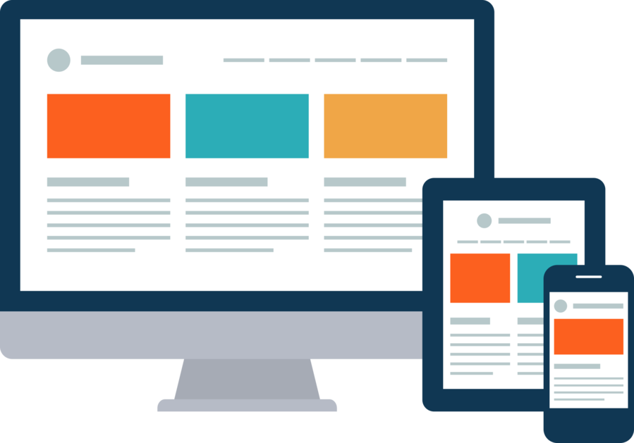 Download Sitio Web Png Clipart Responsive Web Design - Responsive Web Design Icon Png (899x629), Png Download