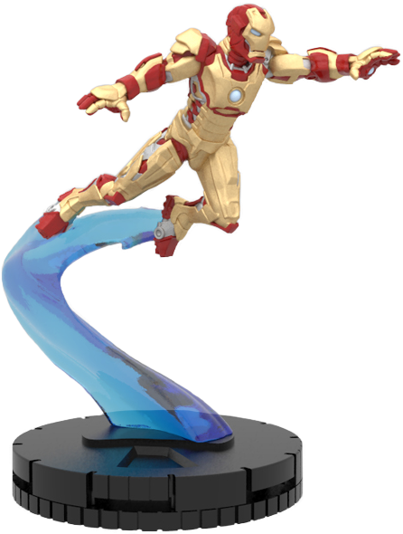 Free Comic Book Day Iron Man - Heroclix Marvel Iron Man (466x612), Png Download