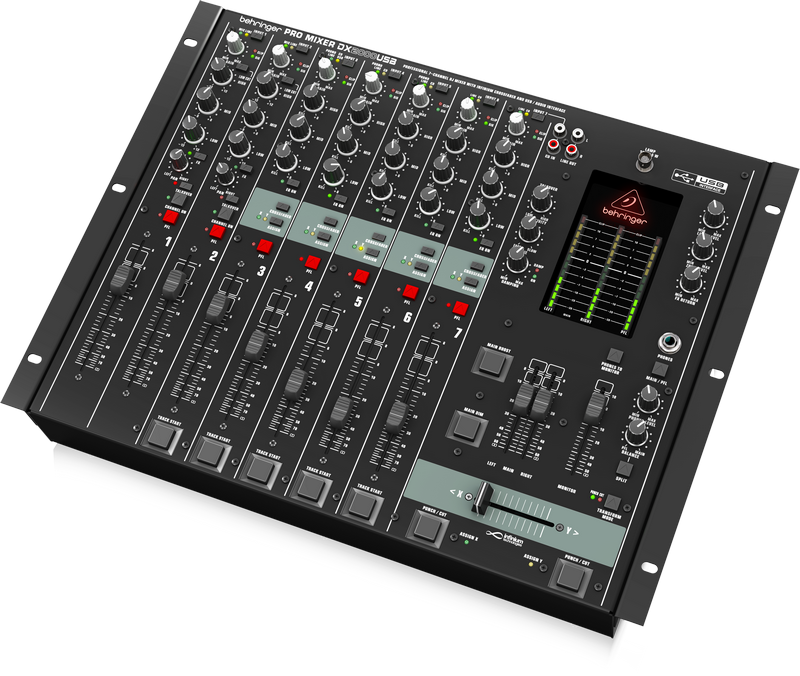 Dx2000usb - Behringer Dx2000usb 7-channel Dj Mixer W/ Usb (800x676), Png Download