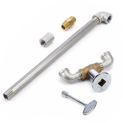 Fps Kit Components - Hearth Products Controls Hpc Penta Fire Pit Burner (401x402), Png Download