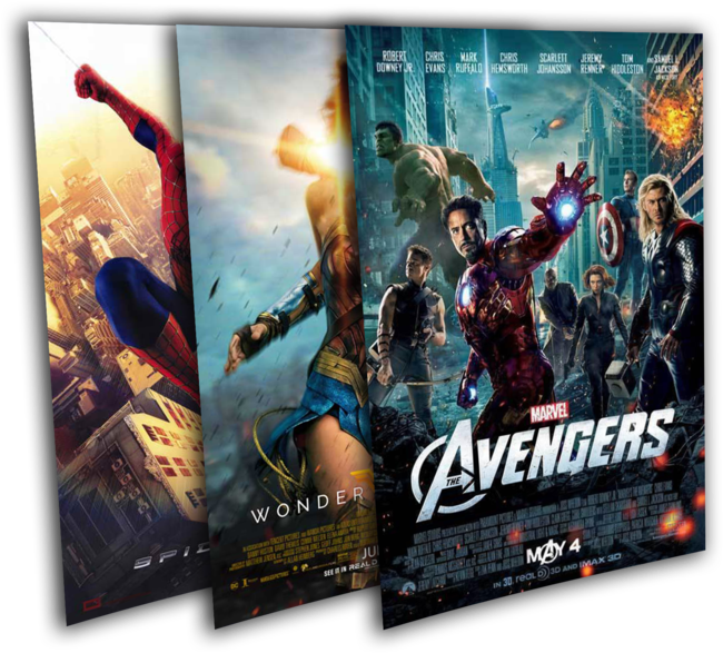 Pop Culture Graphics Movab45105 The Avengers Movie (1200x880), Png Download
