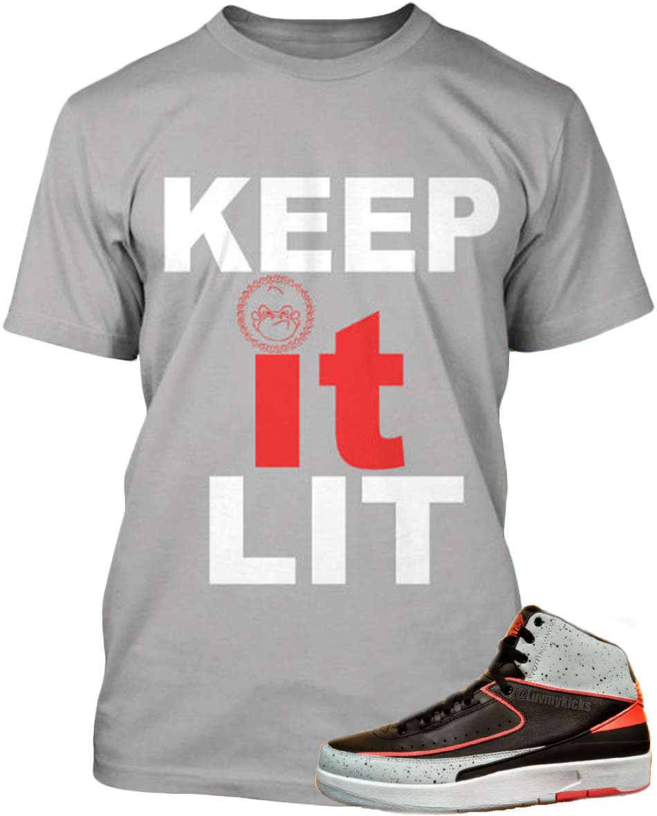 Air Jordan 2 Retro Black/infrared 23-pure Platinum-white (957x1200), Png Download