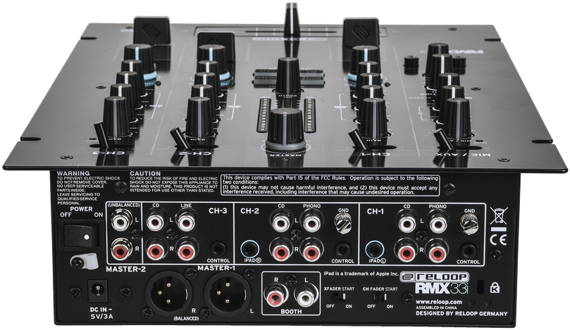 [musikmesse] Reloop Rmx 22i And Rmx 33i Dj Mixers - Mixer Reloop Rmx 22i (900x900), Png Download