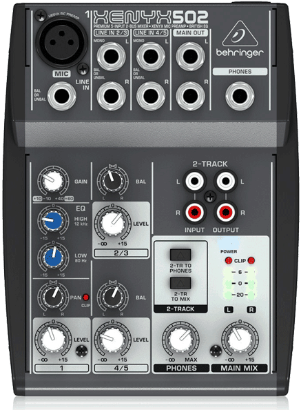 Dj Mixer Png - Behringer Podcastudio Podcastudio Usb (640x594), Png Download