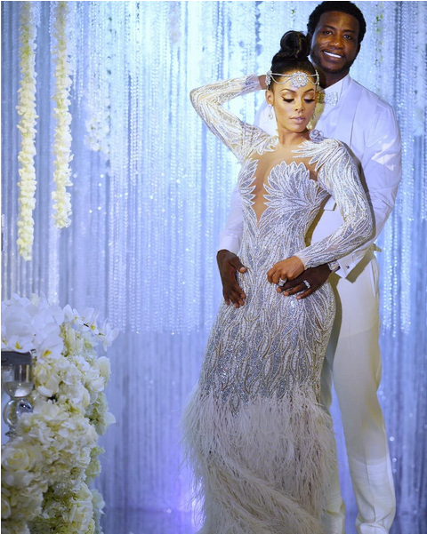 Gucci Mane Et Keyshia Ka'oir Mariés - Keyshia Ka Oir Wedding Cake (1200x630), Png Download