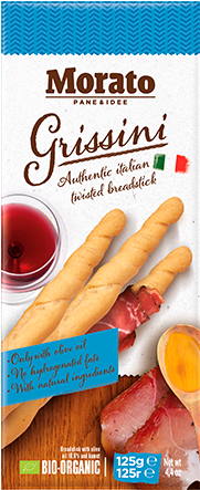 Bio-organic Breadsticks - Organic Grissini (breadsticks) By Morato Pane (700x460), Png Download