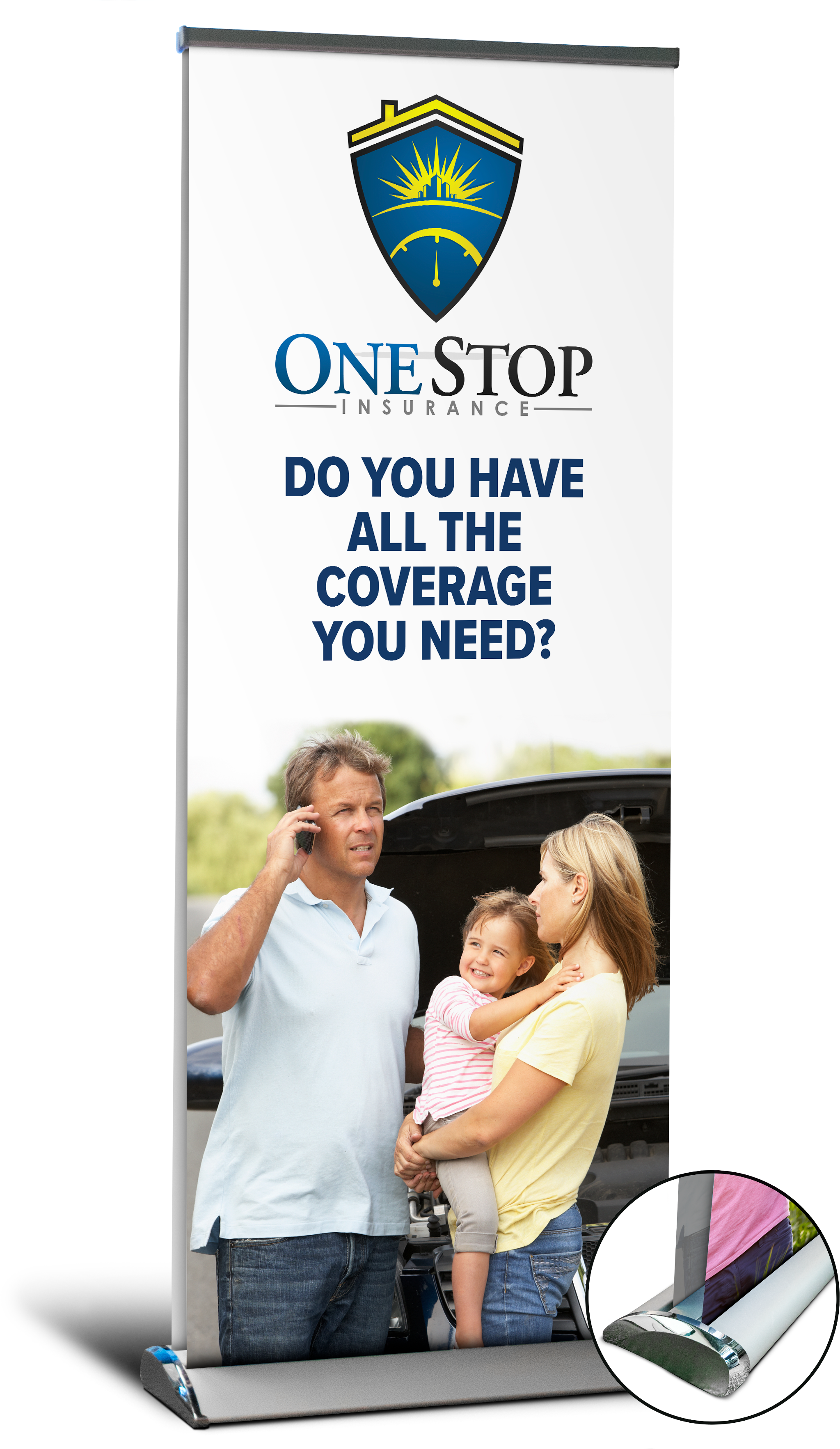 Retractable Pop Up Banners Png Retractable Vertical - Banner (2400x4000), Png Download