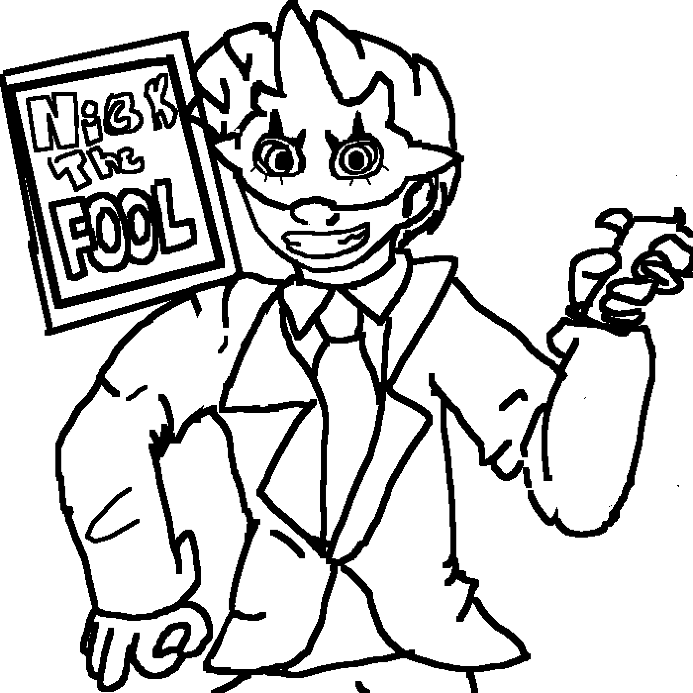 Pixilart - Line Art (1400x1400), Png Download