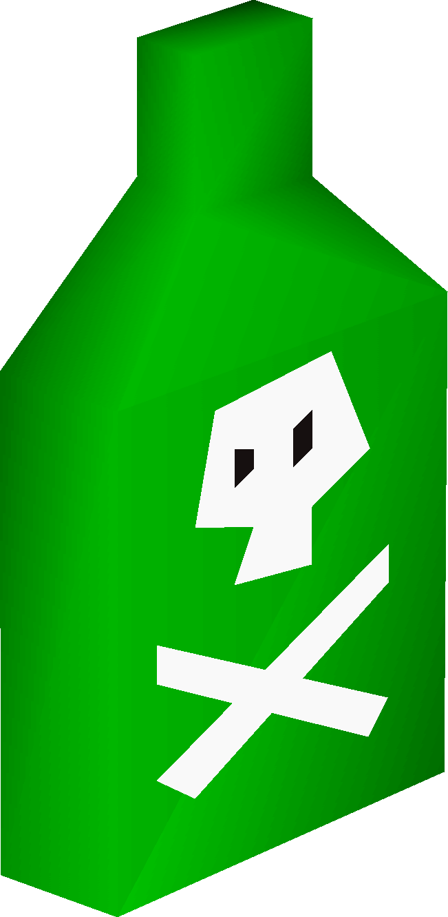 Poison Is An Item Used In Several Quests - Wiki (651x1331), Png Download