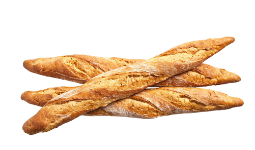 Rustic Baguette - Baguette (500x500), Png Download