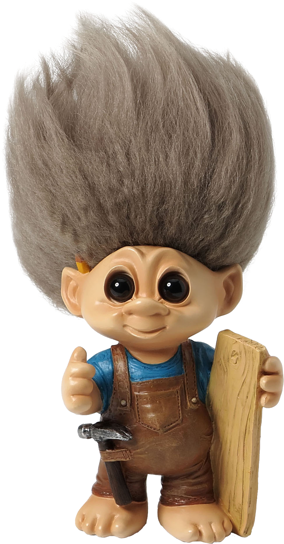 Lykketrold - Hustømrerne - Carpenter Troll - Small - Lykketrold - Tømrer Trold - Pyntefigurer Hos Coop (1244x2002), Png Download