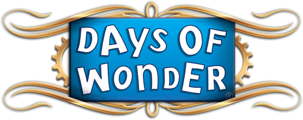 Days Of Wonder Logo Png (600x239), Png Download