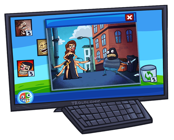 Face Off Against The Craziest Internet Memes Out There - Personal Computer (579x464), Png Download