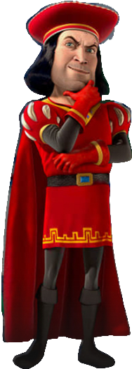 Lord Farquaad - Shrek Lord Farquaad (300x600), Png Download