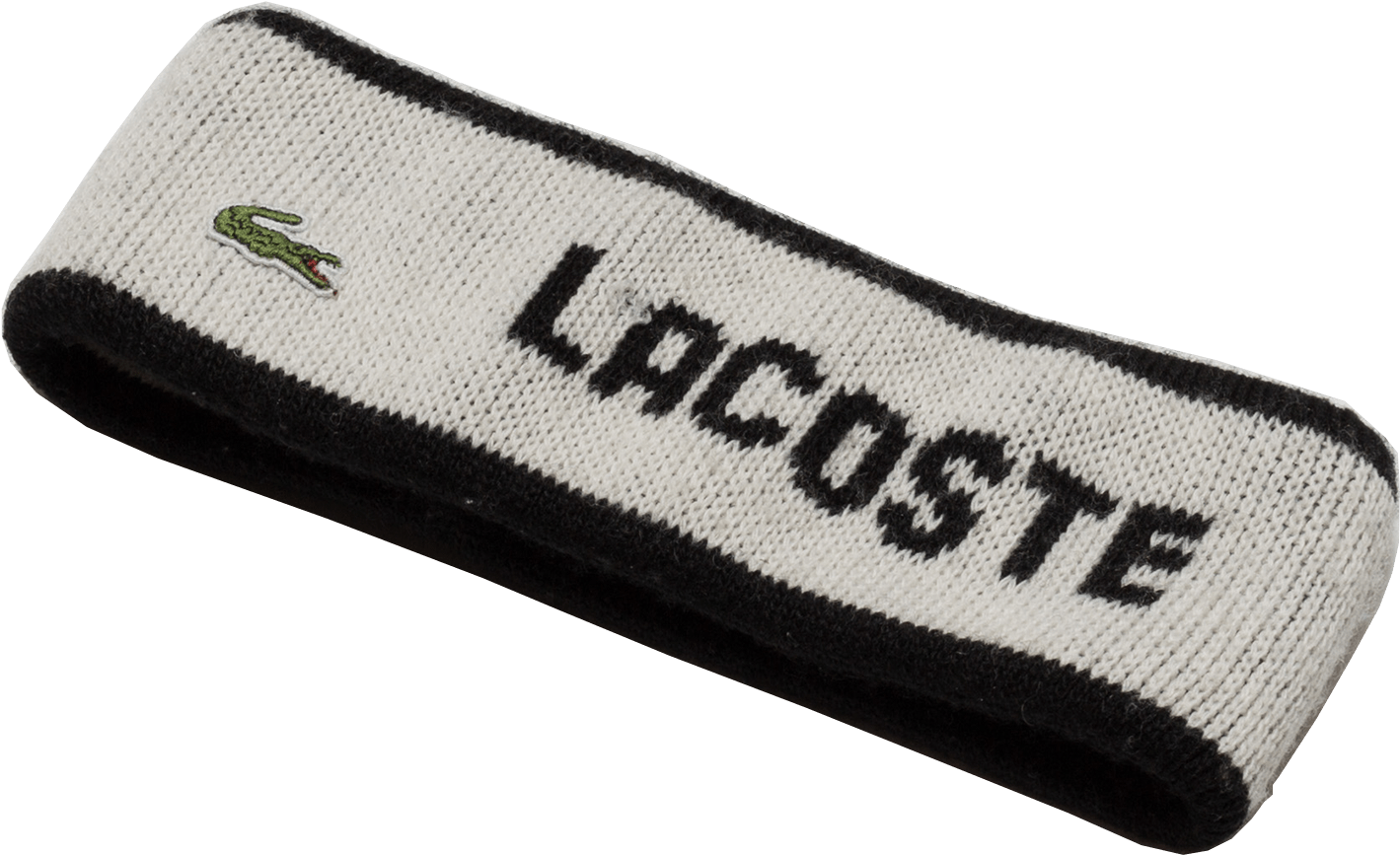 Prev - White Lacoste Headband (2500x2500), Png Download