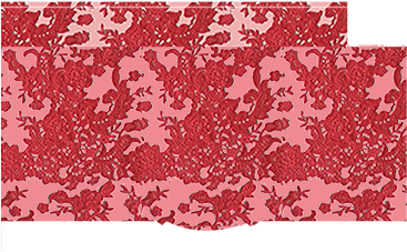 09f37 Albertina Top Back Red Lace - Flag (366x565), Png Download