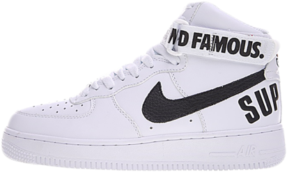 Quick - Nike Air Force 1 High Supreme Sp Mens 'supreme 698696-610 (480x344), Png Download