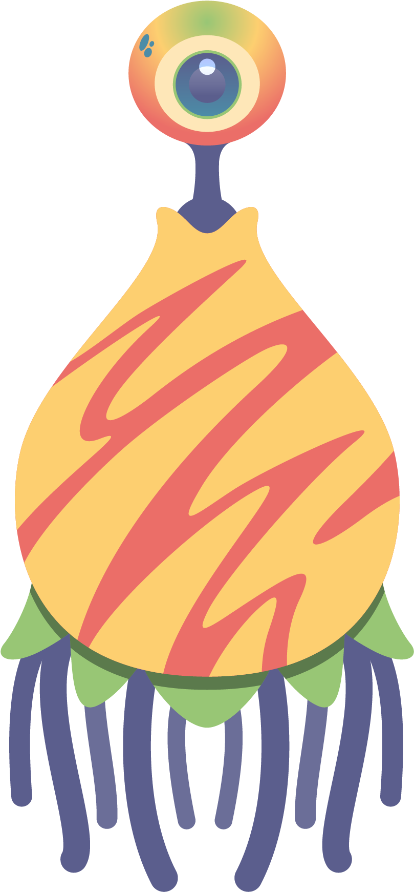 Cute Monster Pack - Illustration (2500x2500), Png Download