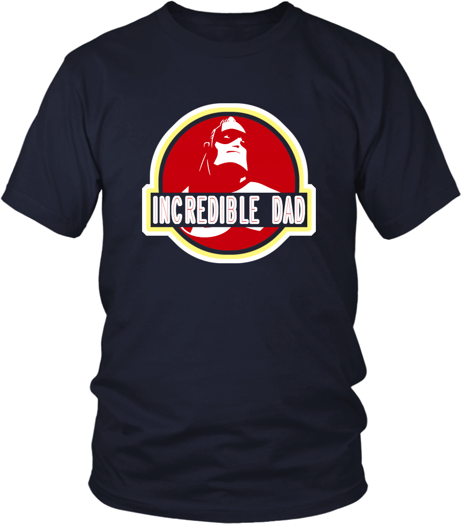Incredible Dad The Incredibles Jurassic Park Jurassic - Yeah I Crossfit T Shirt (1024x1024), Png Download