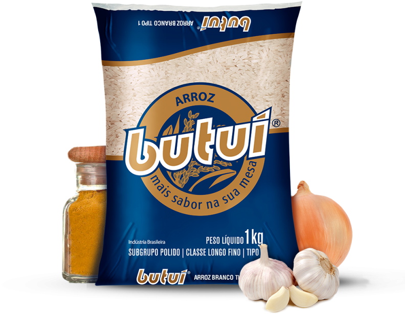 Butuí White Rice T1 - Arroz Butui (800x731), Png Download