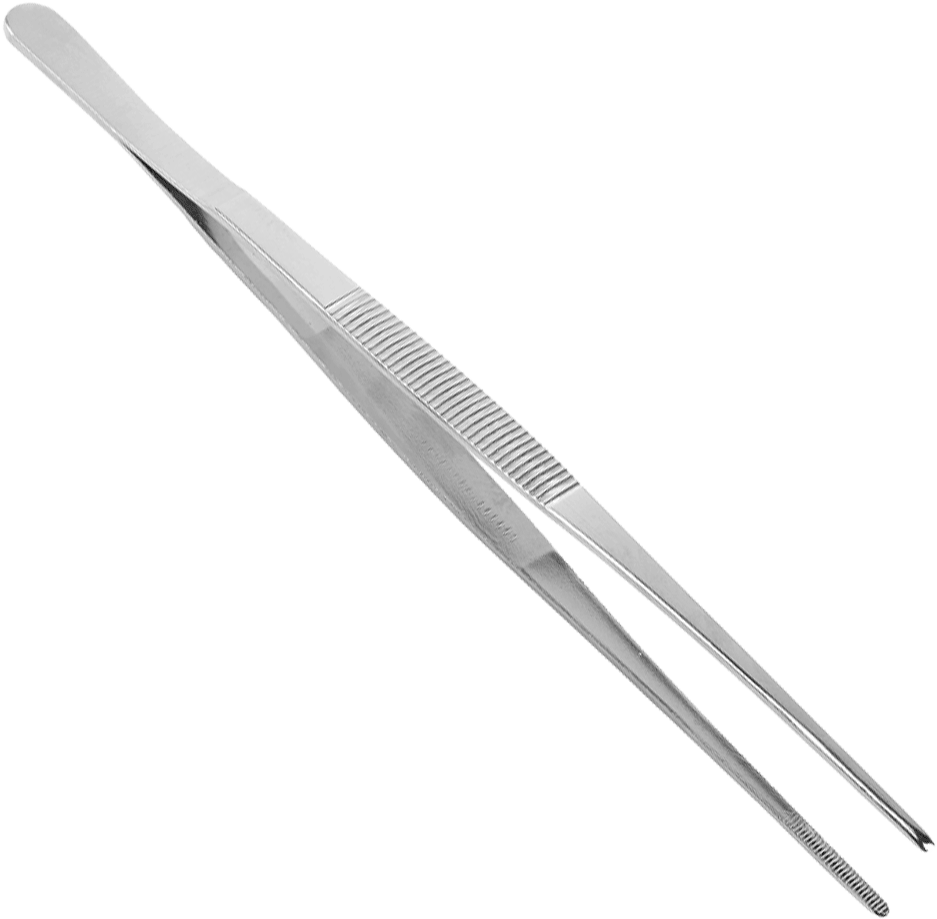 Garnish Tongs 10 Inch - Double Nut Tweezers (1000x1000), Png Download