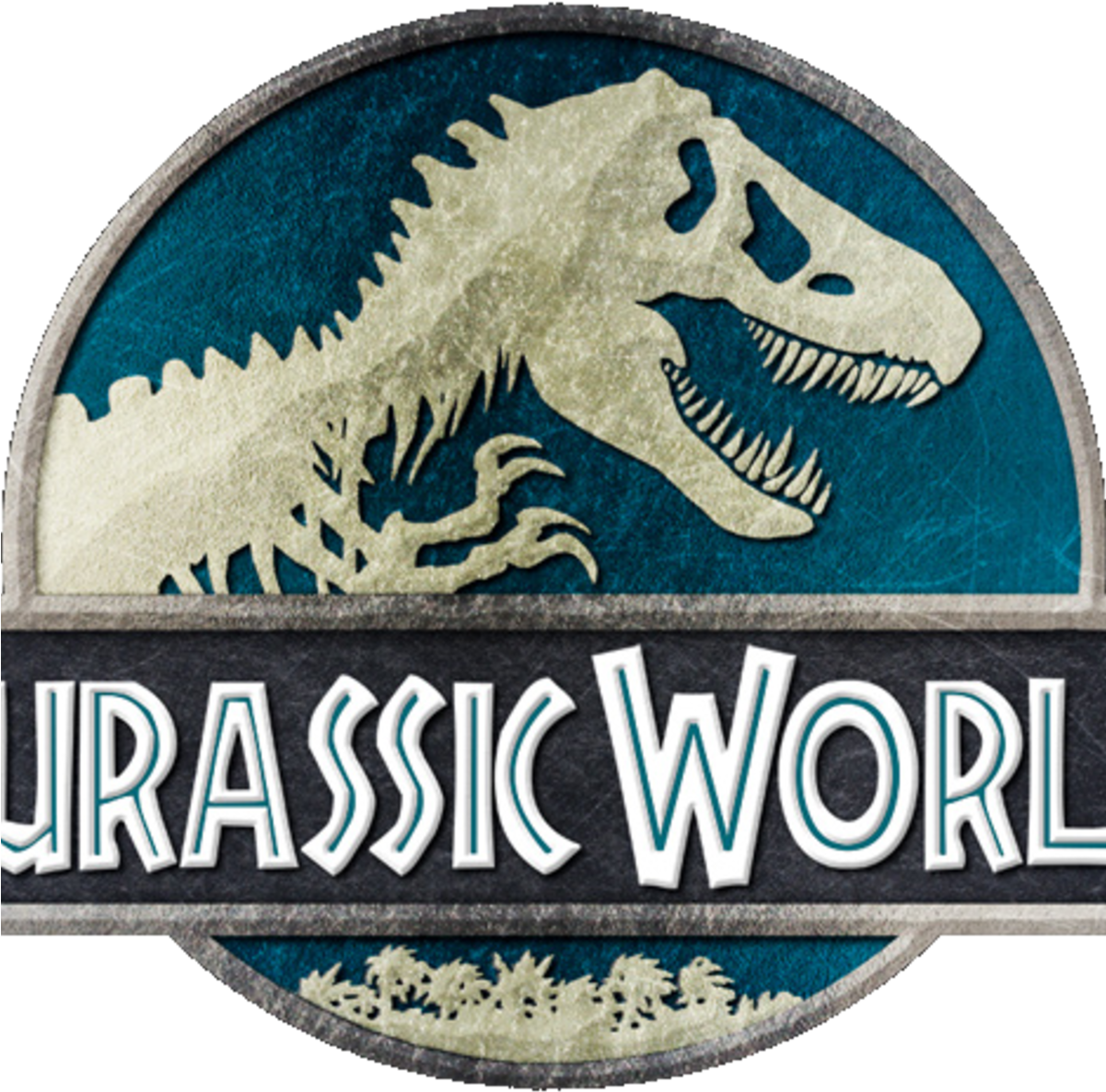 Is This The First Viral Peek At A Jurassic World Velociraptor - Logo Jurassic World Png (1200x1200), Png Download
