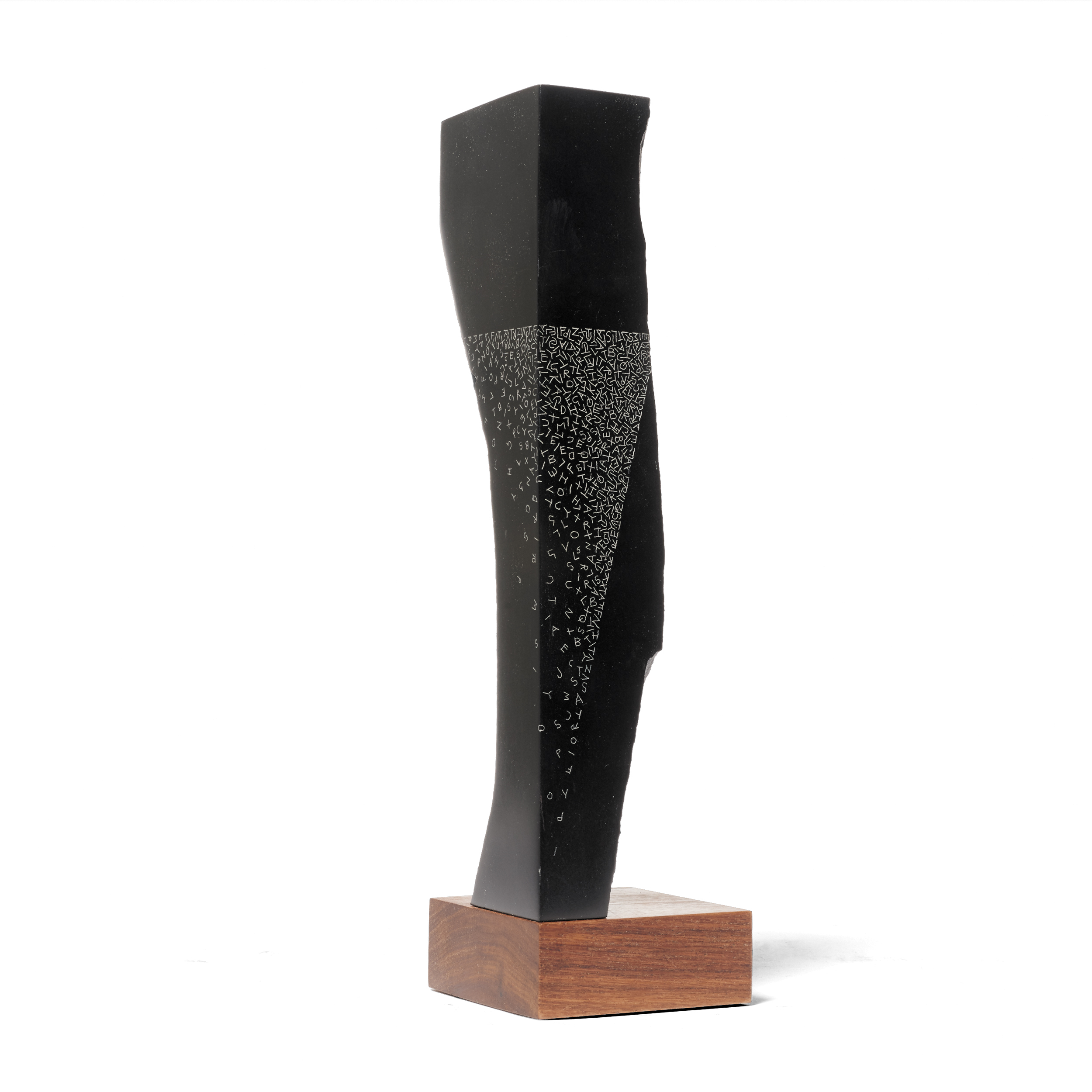 African Pyrophyllite With Acrylic, 7” X 5⅛” X 5⅛” - Statue (2500x2500), Png Download