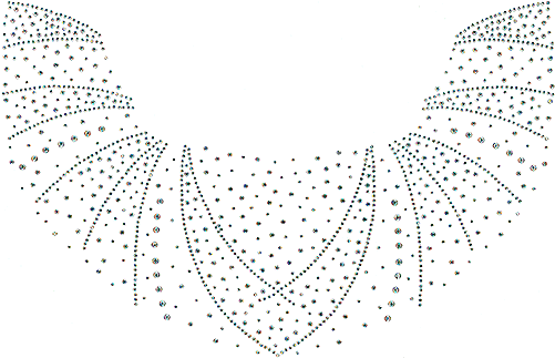 S102028md-ab<br>ab Lines Scoop Neckline - Circle (500x484), Png Download