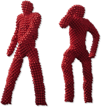 A Group Of Sculptures, - Sculpture (542x361), Png Download