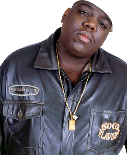 Share This Image - Man Who Played Biggie Smalls (490x600), Png Download