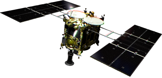 小惑星 探査 機 はやぶさ 2 (549x265), Png Download