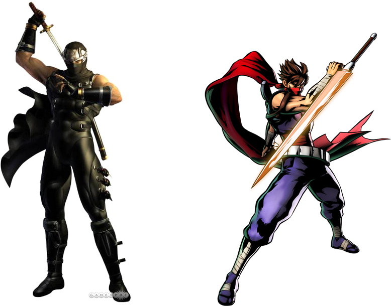 Ryu Hayabusa Transparent Background Png - Ninja Gaiden 1 Black (1023x667), Png Download