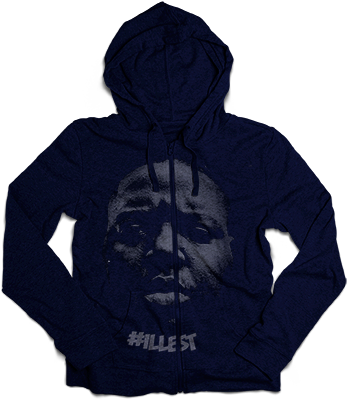 Notorious Thugs By The Notorious B - Hoodie (372x400), Png Download
