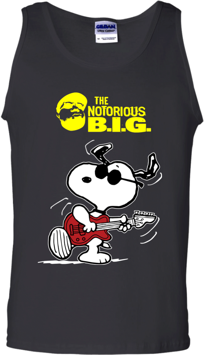 Xouaen Men's Santana Rock Snoopy T-shirt (1155x1155), Png Download