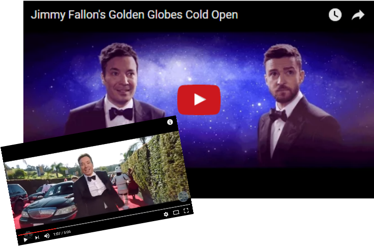 We Didn't Have Time To Watch The Golden Globes But - ゴールデン グローブ 賞 2017 ジミー ファーロン (750x504), Png Download