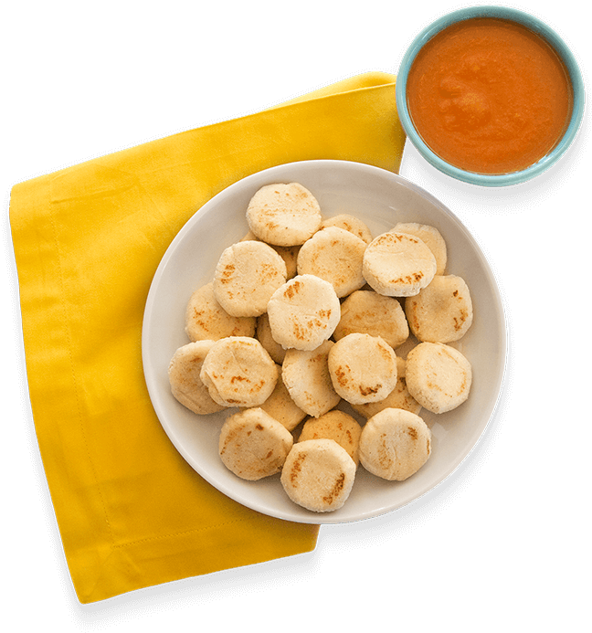 Pulled Pork & Pinto Bean Mini-pupusa - Masa (705x800), Png Download