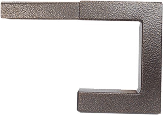 Fortress Iron Square Handrail Return - Picture Frame (600x600), Png Download