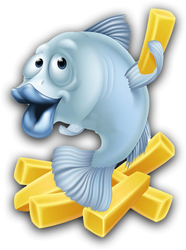 Traditional Irish Italian - Fish And Chips (1080x1080), Png Download