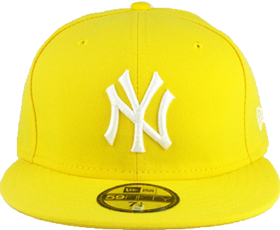Share This Image - Yellow Ny Hat (399x328), Png Download