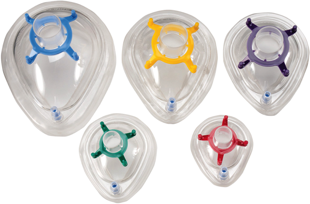 Anesthesia Face Masks - Anesthesia Face Mask (607x400), Png Download