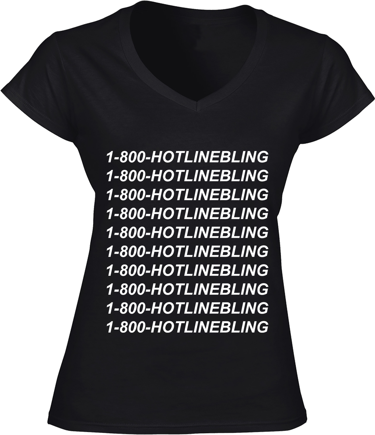 Singoutloud Hotline Bling Printed T-shirt - Hotline Bling Drake Ipod Touch 6 Case (1300x1757), Png Download